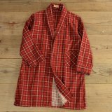 60s Hadson Flannel Check Gown 【Ladys】