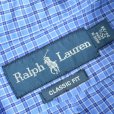 画像3: Ralph Lauren ラルフローレン チェック ボタンダウンシャツ 【約 Mサイズ】 (3)