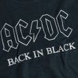 画像5: AC DC BACK IN BLACK ロックTシャツ 【約 Lサイズ】 (5)