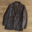 画像1: YU HWANG & CO Leather Taylor Jacket (1)