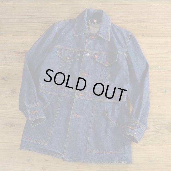 画像1: 70s Levi's Denim Bush Jacket 【Medium】 (1)