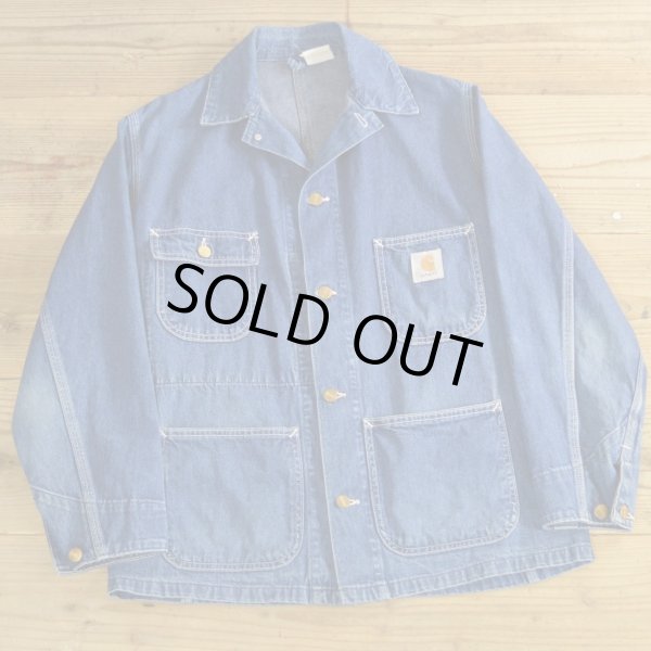 画像1: Carhartt Denim Coverall MADE IN USA 【38】 (1)