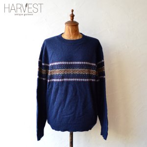 画像: Reed st James Wool Pattern Crew Sweater  【SALE】