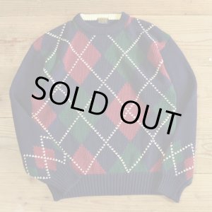 画像: BROOKS BROTHERS Cotton Knit Argyle Sweater