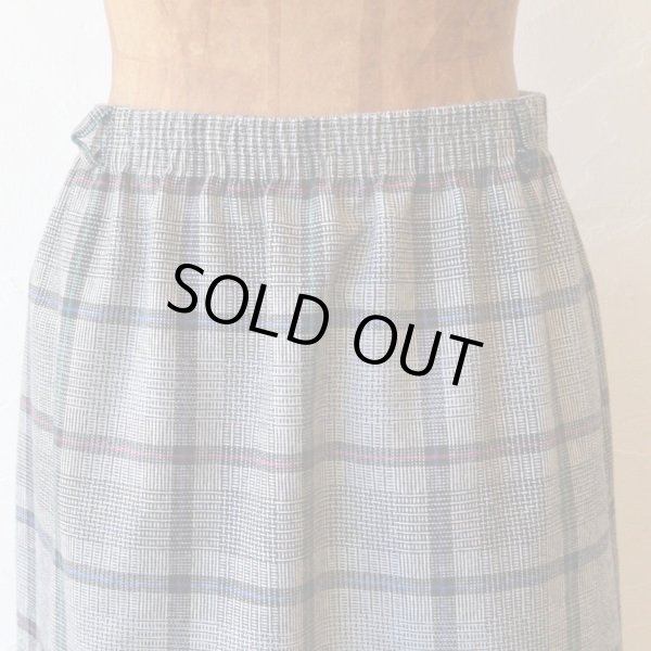 画像3: Ermane Wool Check Skirt 【レディース】 (3)