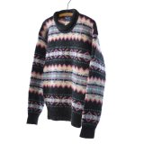 画像: Woolrich ウールリッチ 総柄 セーター 【約 Mサイズ】 【レディース】