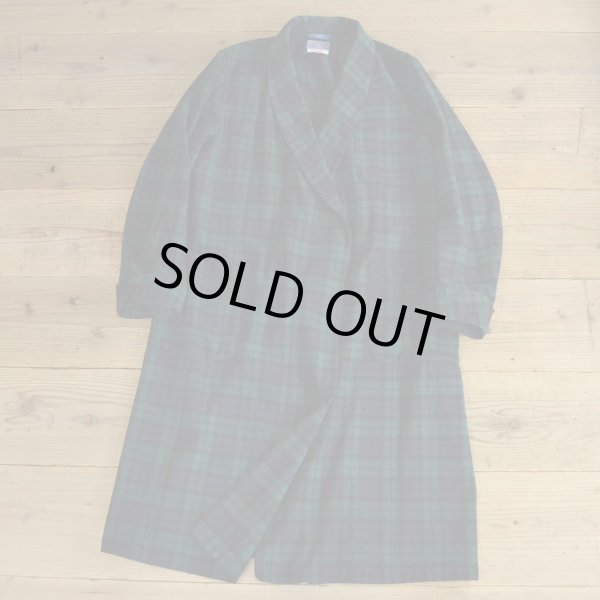 画像1: PENDLETON Wool Flannel Check Gown (1)