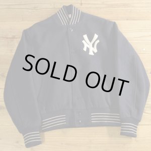 画像: Empire NY Melton Button Stadium Jacket MADE IN USA 【Large】