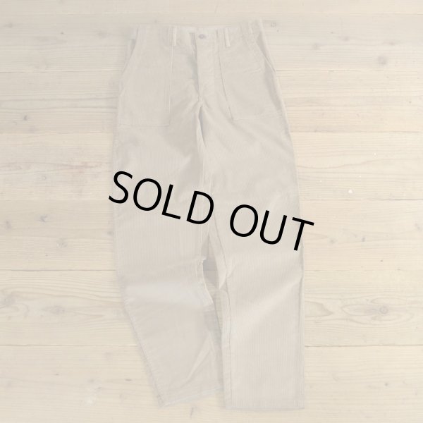 画像1: Corduroy Baker Pants Dead Stock MADE IN USA 【W31】 (1)