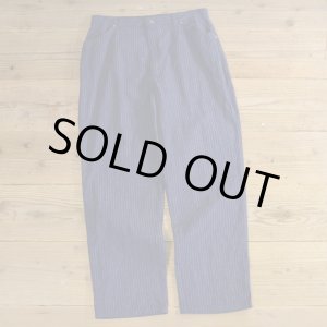 画像: 70s SEARS Stripe Denim Pants MADE IN USA 【W35】