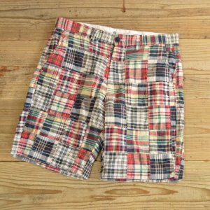 画像: J.CREW Patchwork Check Half Pants 【W31】