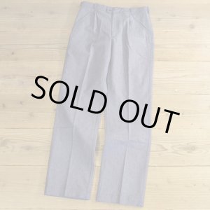 画像: French Military Denim Trousers Dead Stock 【W32】