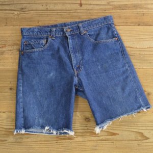 画像: 80s Levi's 505 Denim Cut Off Half Pants MADE IN USA 【W33】