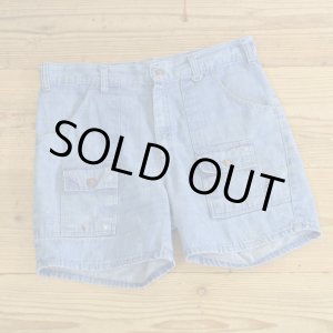 画像: 70s Sears Denim Bush Short Pants 【W33】