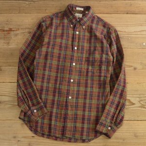 画像: 70s Lanier Check B.D Shirts 【Small】