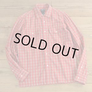 画像: STUSSY Open Collar Check Shirts 【Small】