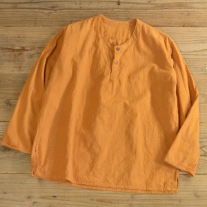 画像: Unknown No Collar Pullover Shirts 【Small】