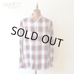 画像: 60-70s Penney`s TOWNCRAFT Rayon Check Shirts