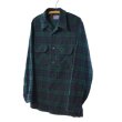 画像1: PENDLETON ペンドルトン ウールチェック フランネル ボードシャツ 【Mサイズ】 (1)