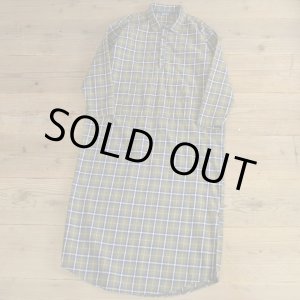 画像: NON-FICTION Flannel Pullover Long Shirts