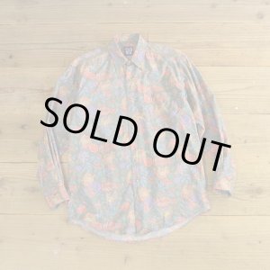 画像: 90s GAP Botanical Pattern Shirts 【Medium】