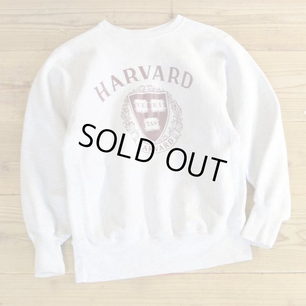 画像1: Champion Reverse Weave Sweat HARVARD 【Large】 (1)