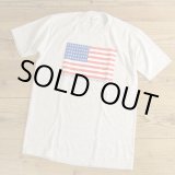 画像: JERZEES Stars and Stripes Print T-Shirts Dead Stock MADE IN USA 【Large】