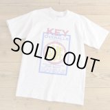 画像: KEY Print T-Shirts Dead Stock MADE IN USA 【Medium】