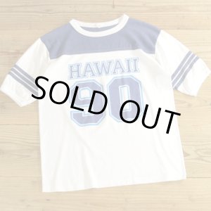 画像: Alore HAWAII Football T-Shirts MADE IN USA 【Large】