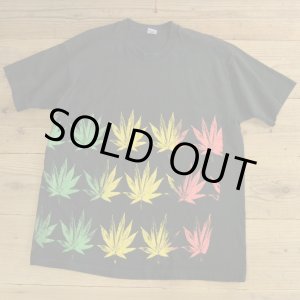 画像: FRUIT OF THE LOOM Marijuana Print T-Shirts