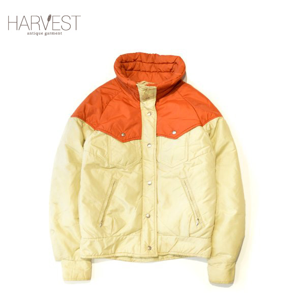 70-80s Alpine Designs Nylon Down Jacket - HARVEST