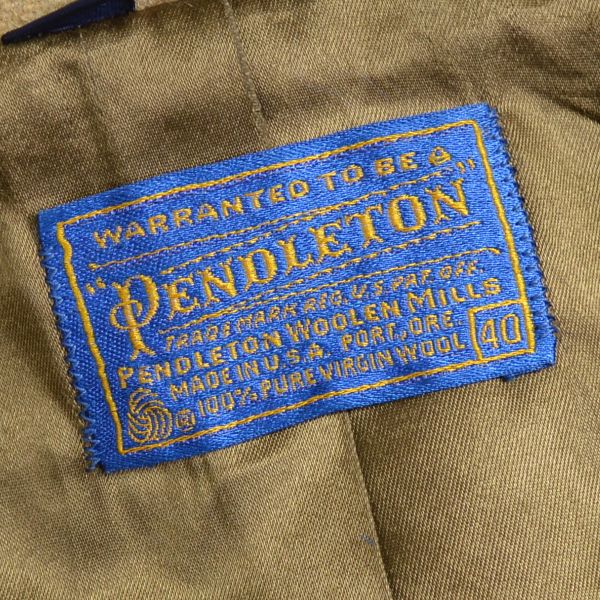 PENDLETON ペンドルトン ウールハーフコート 【約 Lサイズ】 - HARVEST