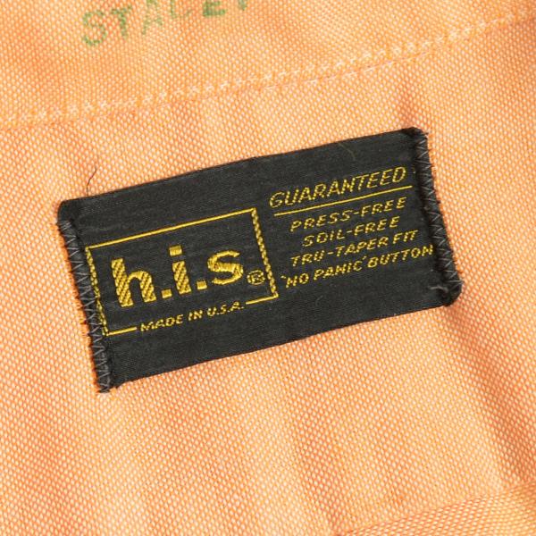 画像3: 70s h.i.s オールド ボタンダウンシャツ 【約 Sサイズ】 【SALE】 (3)