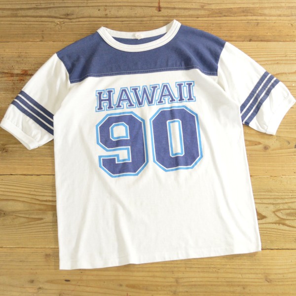 Alore HAWAII Football T-Shirts MADE IN USA 【Large】 - HARVEST